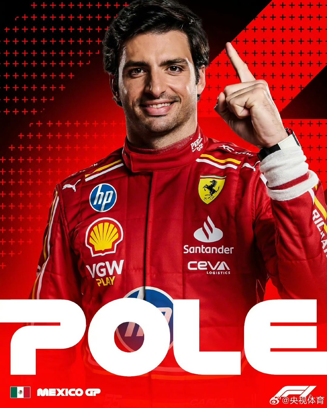 关于索伯车队险胜红牛二队，塞恩斯统治全场的信息